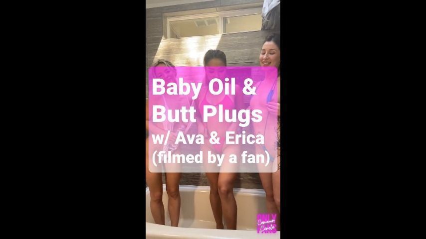 Cam Plays w/ Oil &amp; Butt Plugs