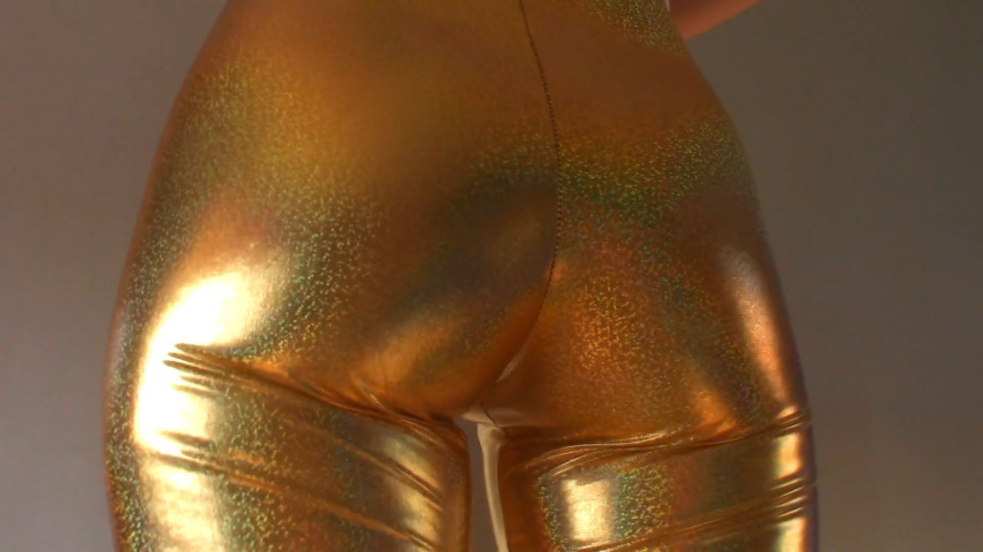 Shimmery, Sunny Gold Ass JOI