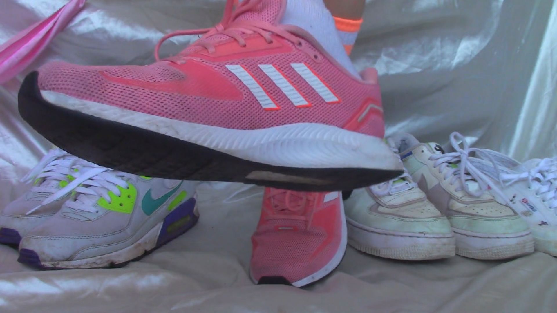 Comparing Muddiest Sneaker Pair