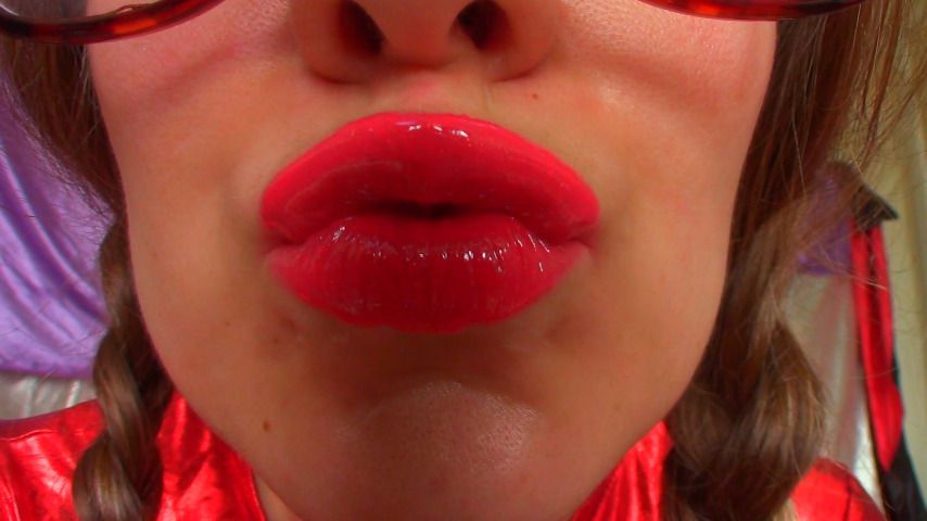 Worship Shiny Kissing Lips