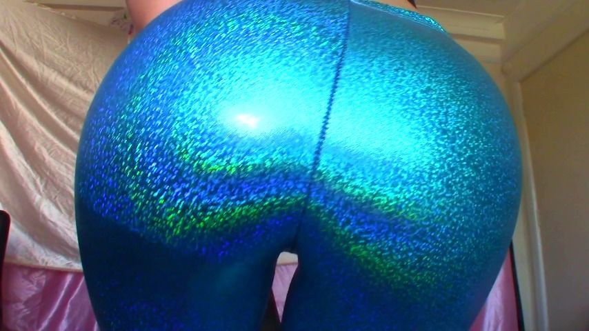 Blue Glitter Mesmer ASS JOI