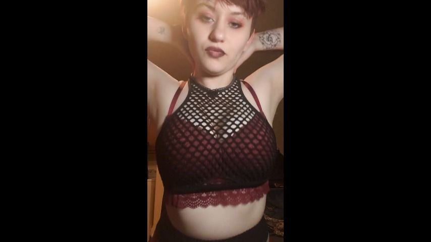 Bouncing my big fat fucking tits