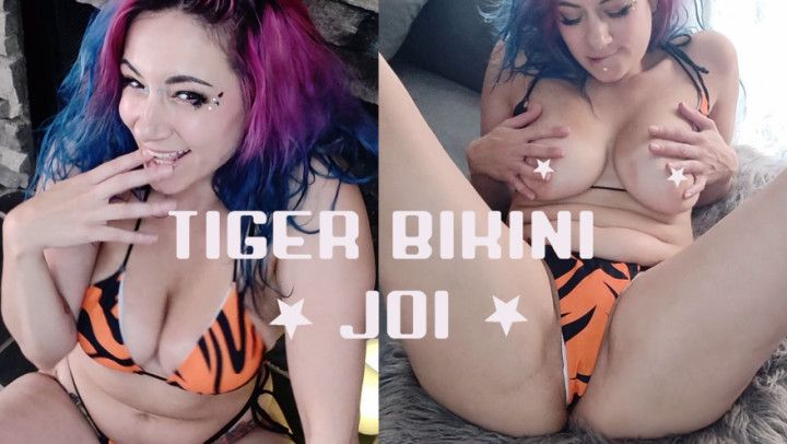 Tiger Bikini JOI