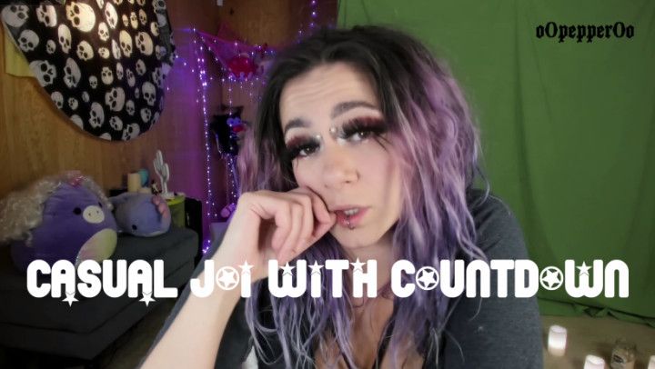 Casual JOI with Countdown