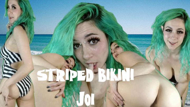 STRIPED BIKINI BEACH JOI