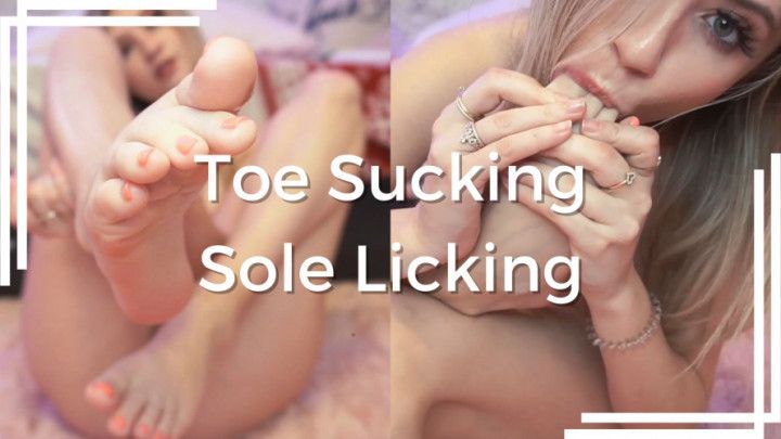 Toe Sucking and Sole Licking