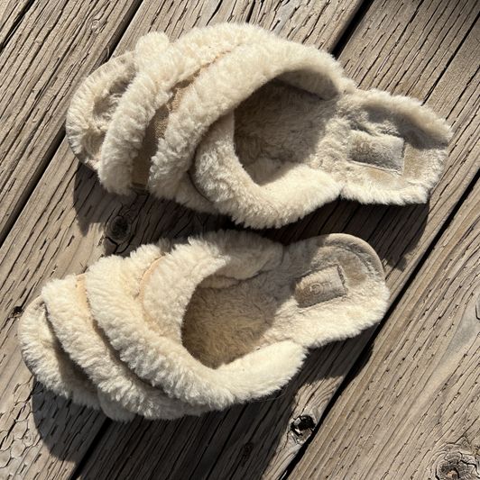 Used Smelly Worn Ugg Slippers