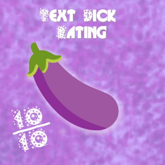 Text Dick Rating