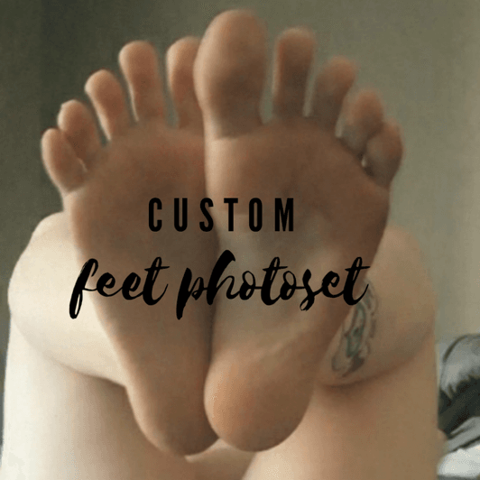 Custom feet photoset