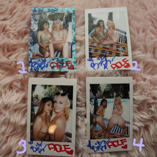 Bailey Rayne x Alex DLF Polaroids