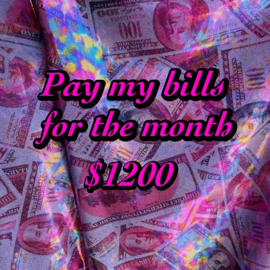 Pay my bills for the month