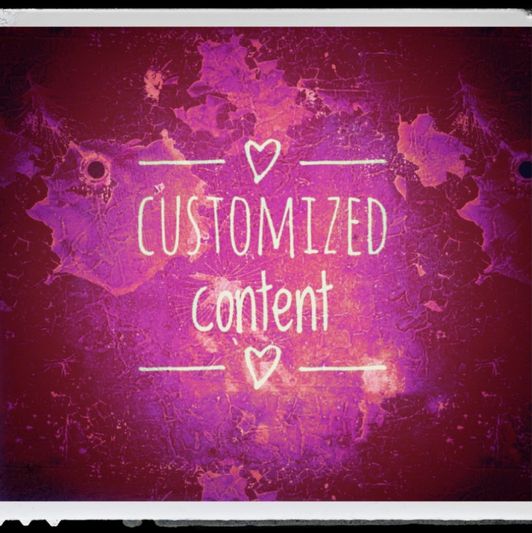 Get your own customized content