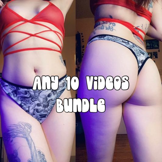 Any 10 Videos Bundle