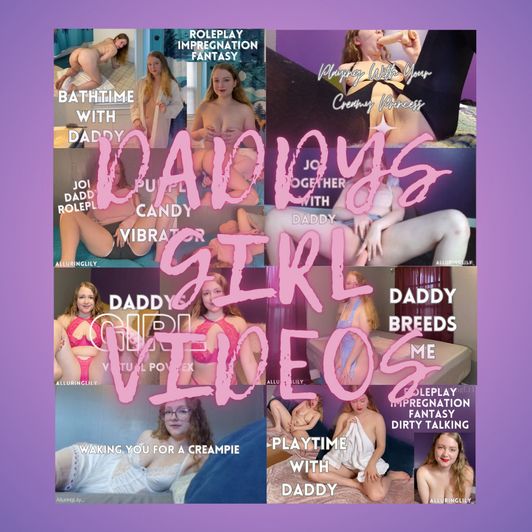 Vid Bundle: Daddys Girl Videos