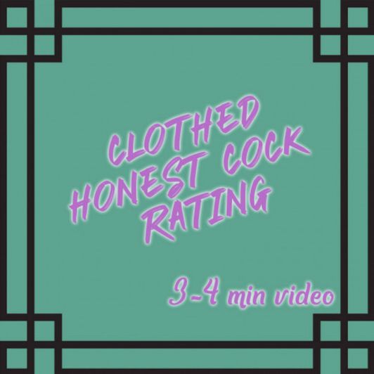 Clothed Honest Cock rating