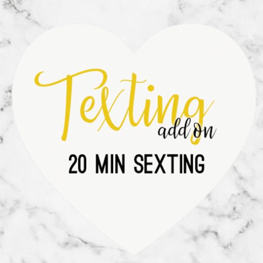 Texting AddOn: 20 min Sexting Session