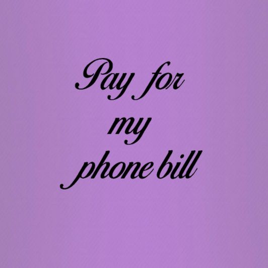 Help me pay my phone bill