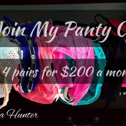 Monthly Panty Club