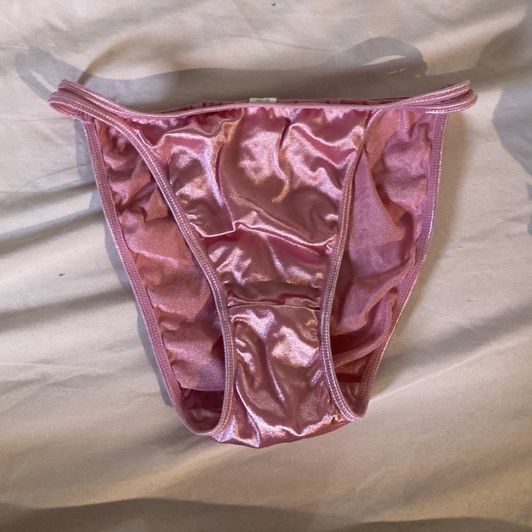 Used Silk Panties for a Sissy Boy