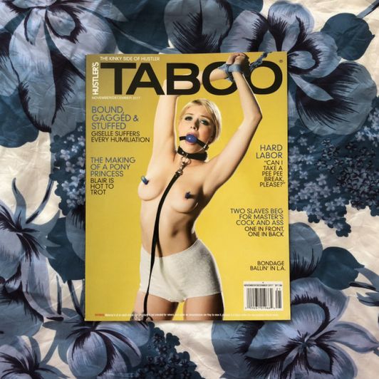 TABOO NovDec 2017 Cover SIGNED COPY!
