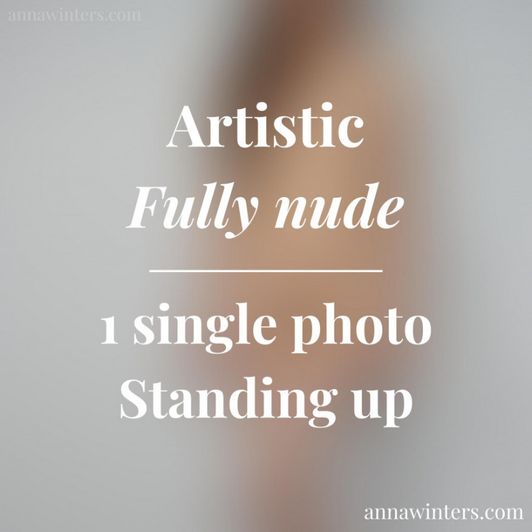 One artistic fully nude photo