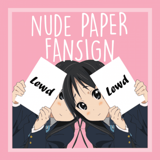 Nude Custom Fansign
