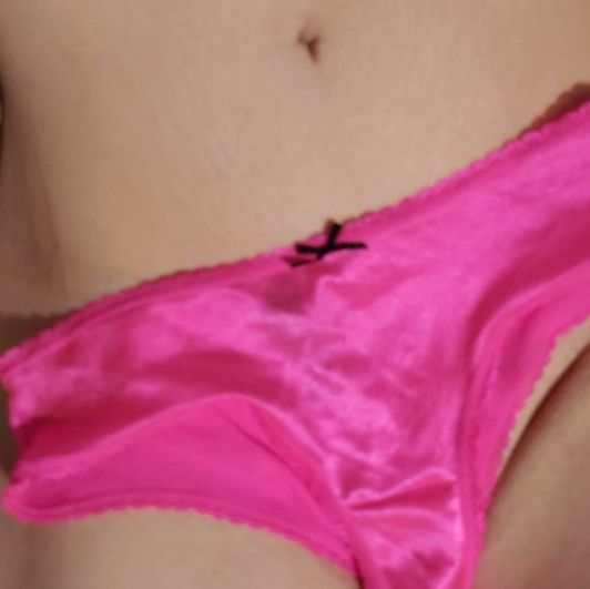 Pink Satin Panties Special