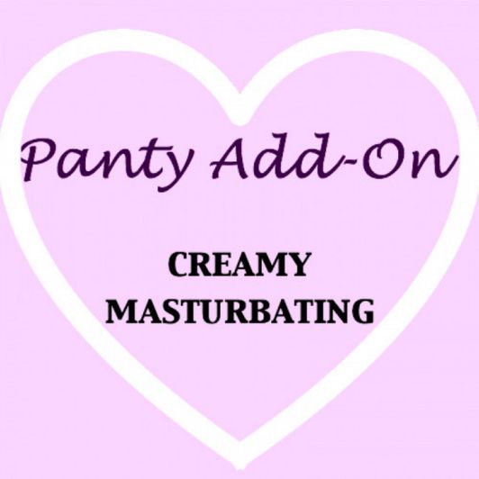 Masturbation panty add on