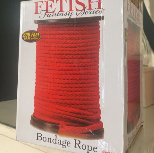 Fetish Bondage Rope Red