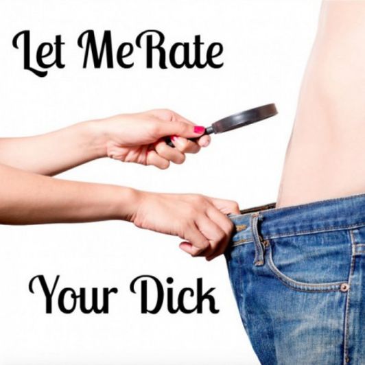 Rate Your Dick Message Response