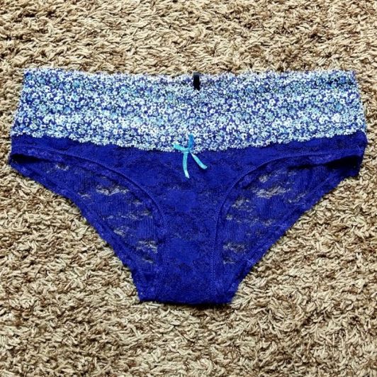 Blue Lace Panties
