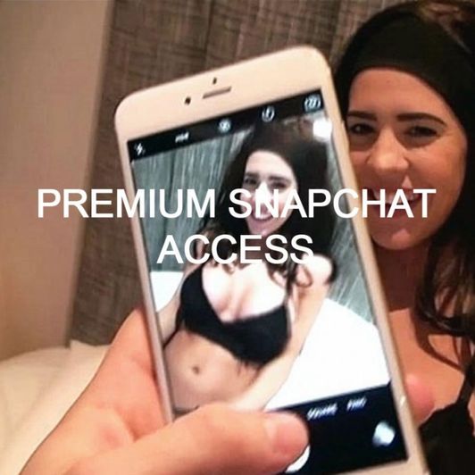 Premium snapchat access