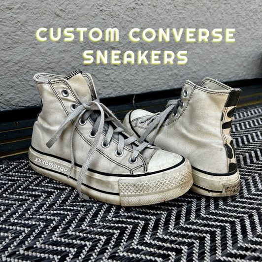 Converse Sneakers Margo Starr Custom High Top Chucks