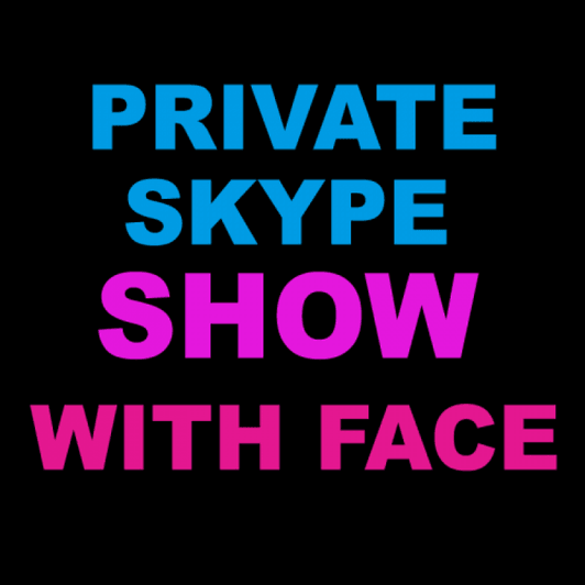 Private Video chat show with face