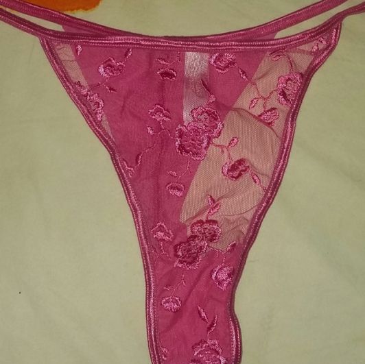 Sexy hot pink thongs