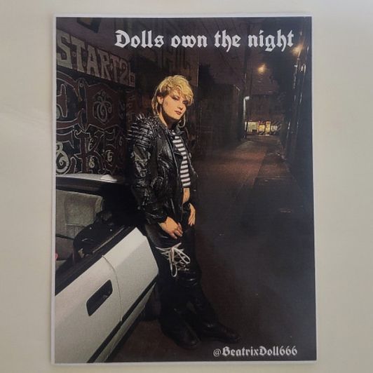 Dolls Own The Night Stickers