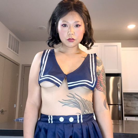 Asian School Girl Costume