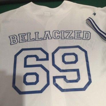 Customized Blue Jays Bellacized Jersey !