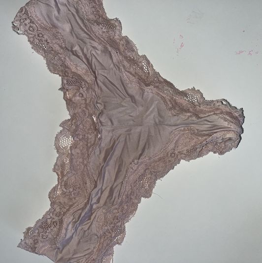 Well worn french style pantie silky