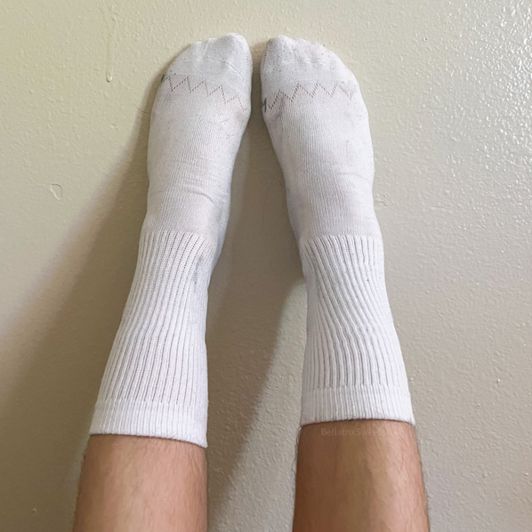 Dirty white socks