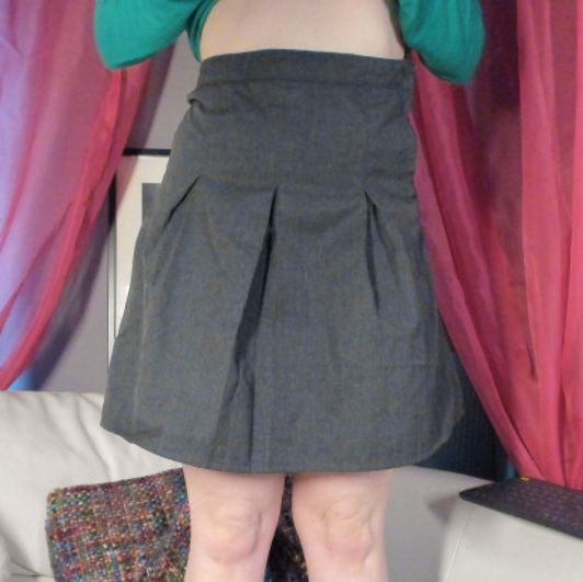 Grey Skirt Size 8