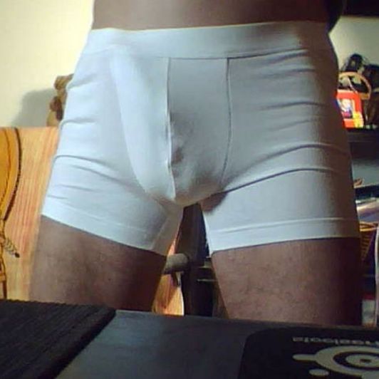 My White Boxer Shorts