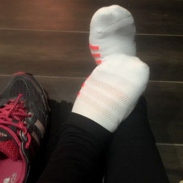 Dirty Gym Shoes and Socks