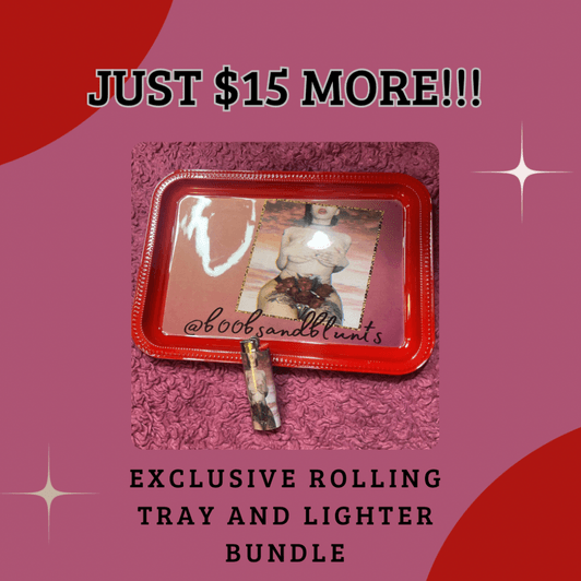 EXCLUSIVE LIGHTER AND TRAY