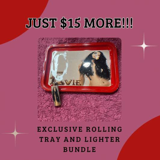 LIMITED EDITION ROLLING TRAY AND LIGHTER