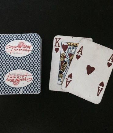 Luckiest Deck of Cards Blue