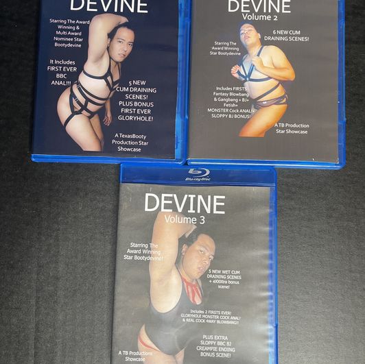 DEVINE Volumes 1 to 3 BluRay Bundle