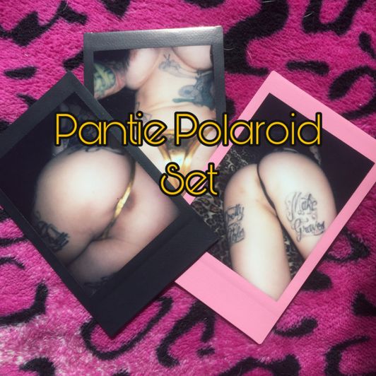 Pantie Polaroid Set