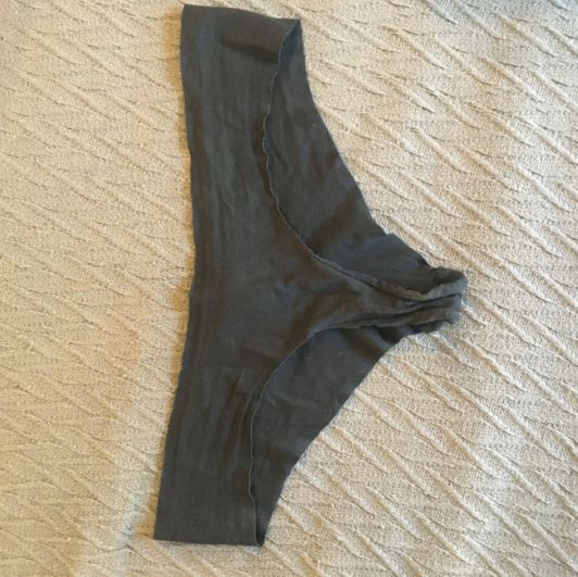 Black cotton panties