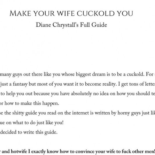 Make your wife Cuckold you PDF Guide